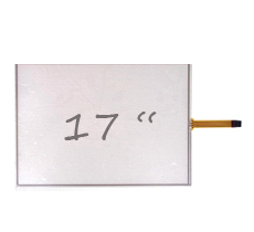 TS170A4B01 17 inch 4 wire resistive touch panel